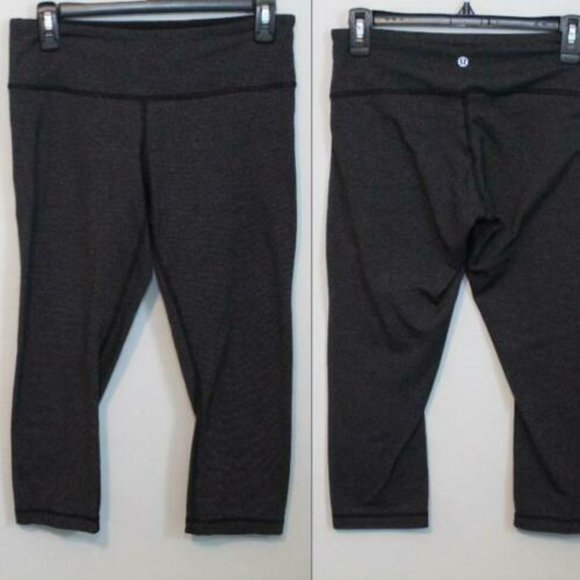 Lululemon Wunder Under Crop Yoga Pants H10904 - Picture 6 of 6